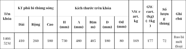 Khóa 0152M - Hình ảnh 3
